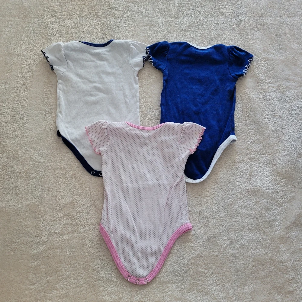 Los Angeles Dodgers Bodysuits, Girls' Infant Size 12 Months - EUC - Picture 2 of 7